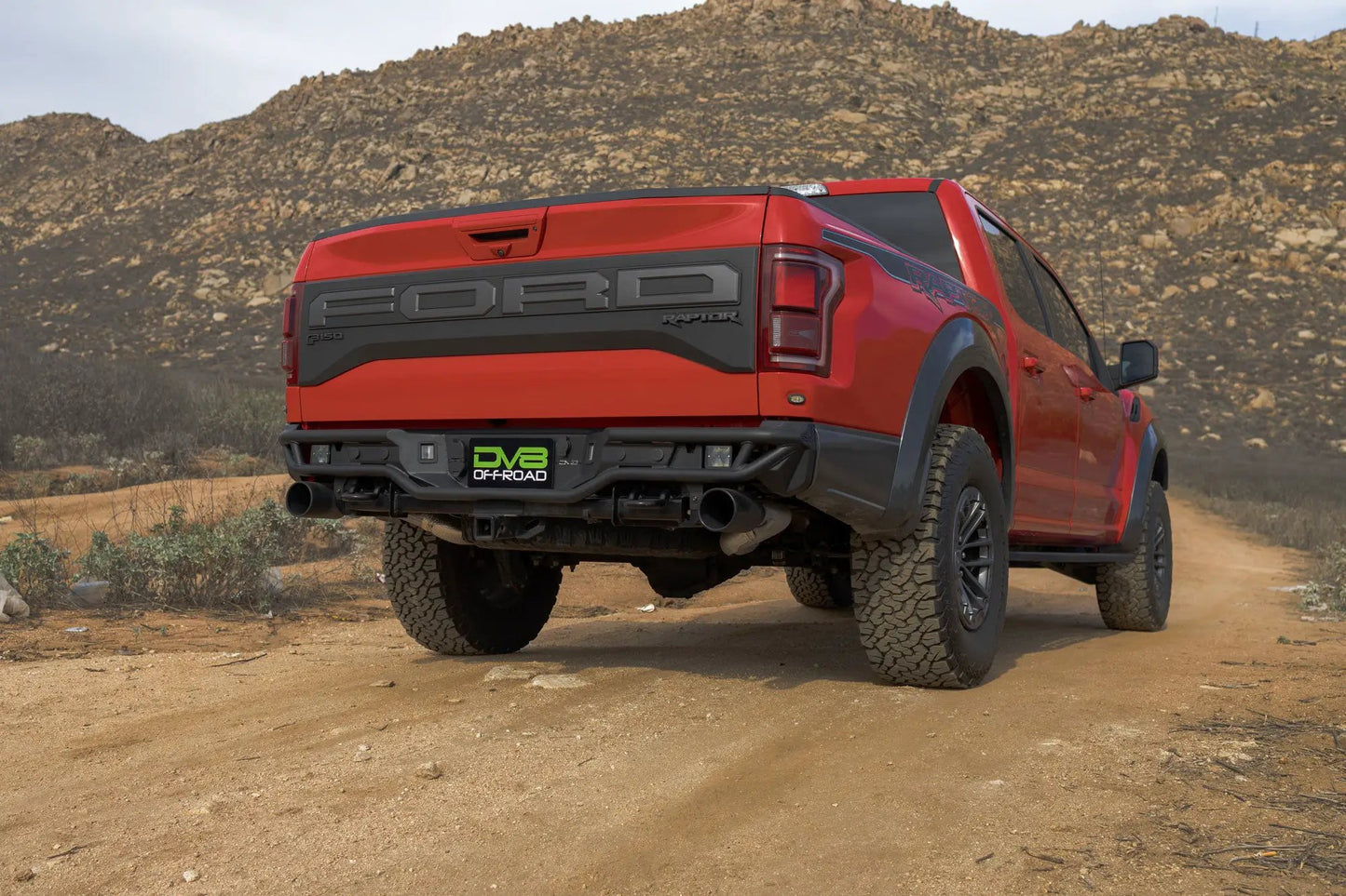 DV8 Offroad 2017-2020 Ford F-150 Raptor Tube Rear Bumper by DV8 Offroad