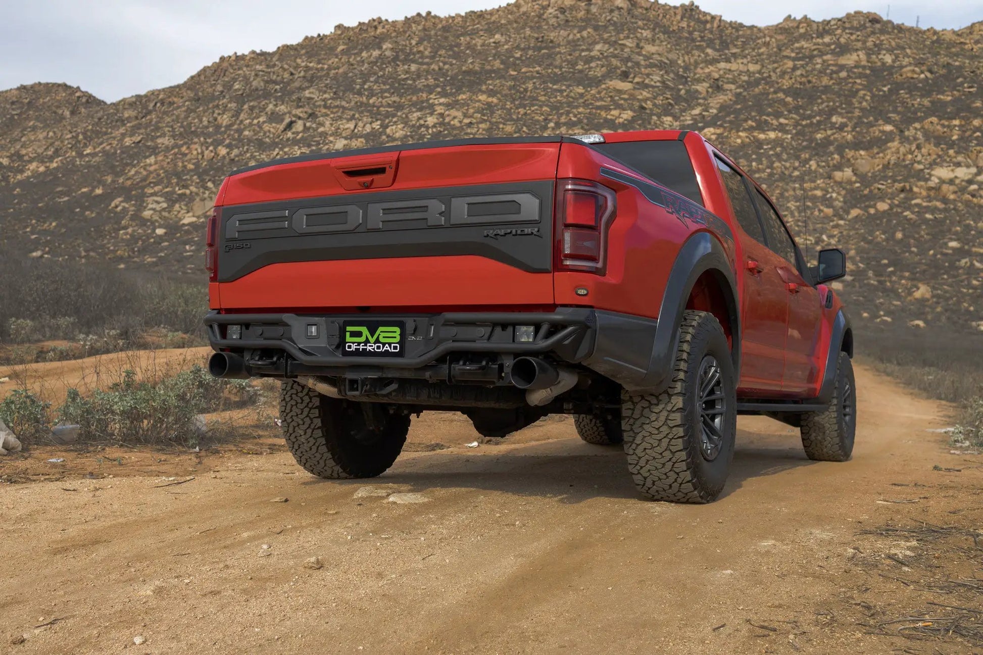 DV8 Offroad 2017-2020 Ford F-150 Raptor Tube Rear Bumper by DV8 Offroad