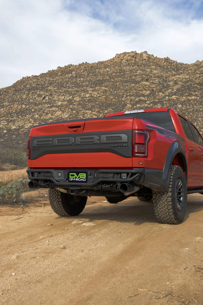 DV8 Offroad 2017-2020 Ford F-150 Raptor Tube Rear Bumper by DV8 Offroad