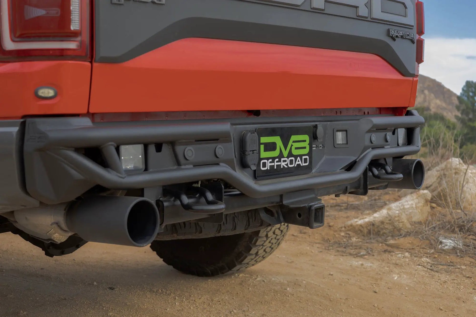 DV8 Offroad 2017-2020 Ford F-150 Raptor Tube Rear Bumper by DV8 Offroad