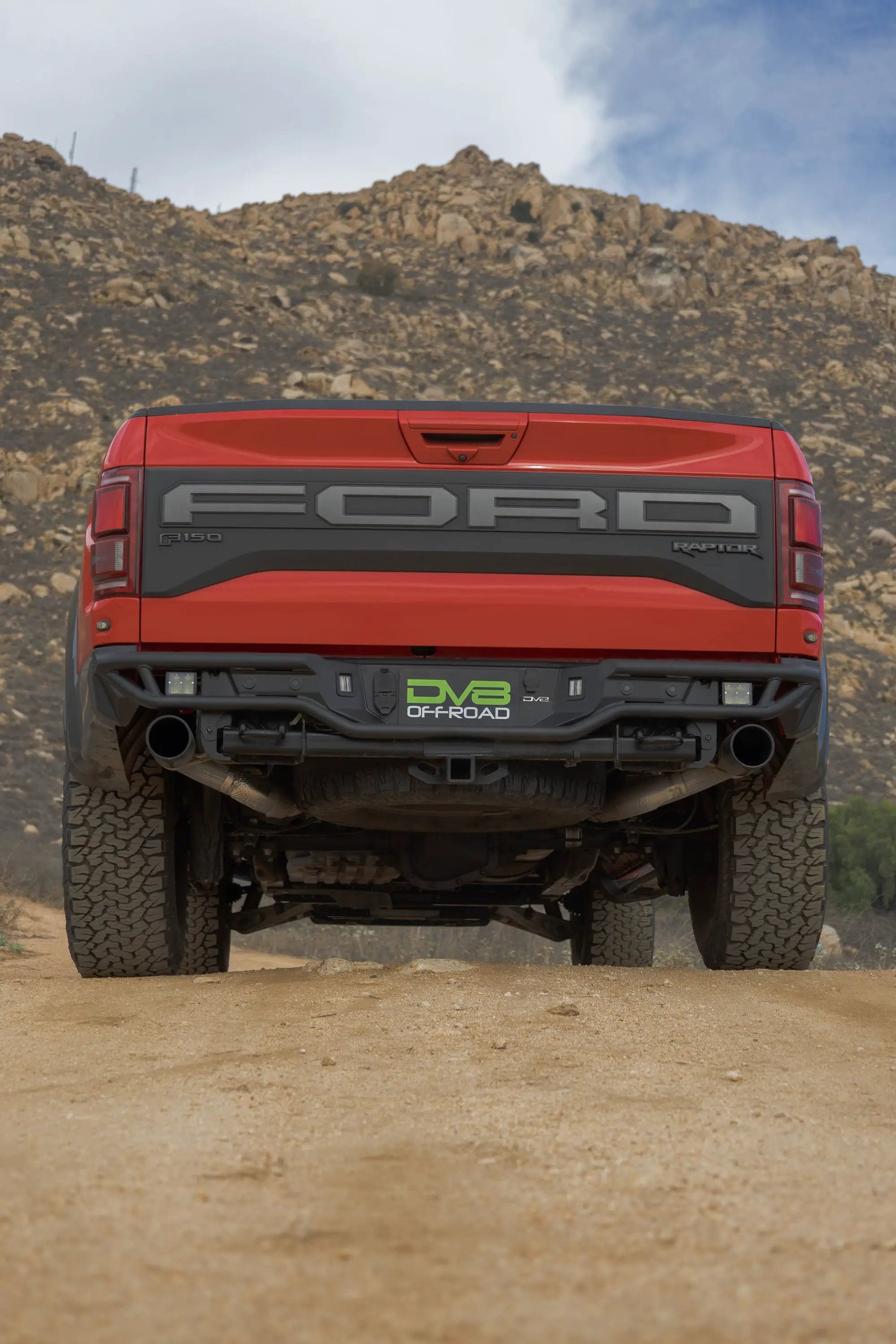 DV8 Offroad 2017-2020 Ford F-150 Raptor Tube Rear Bumper by DV8 Offroad