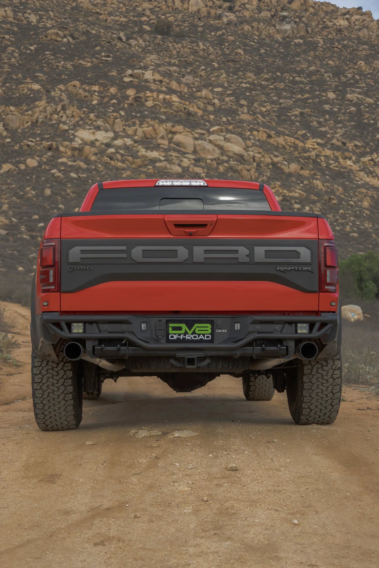 DV8 Offroad 2017-2020 Ford F-150 Raptor Tube Rear Bumper by DV8 Offroad