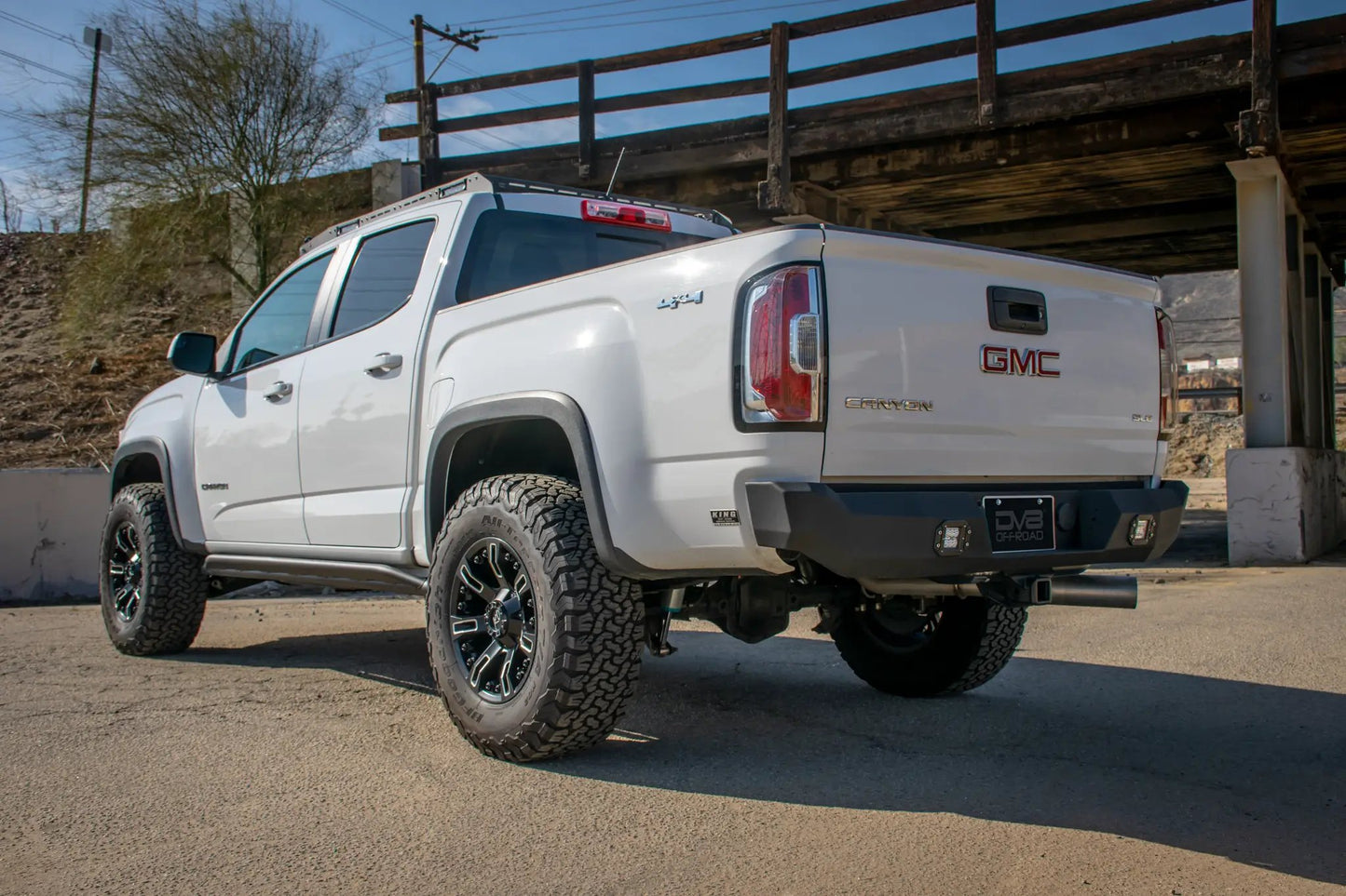 DV8 Offroad 15+ Chevy Colorado/GMC Canyon Truck Rear Full Size Bumper by DV8 Offroad