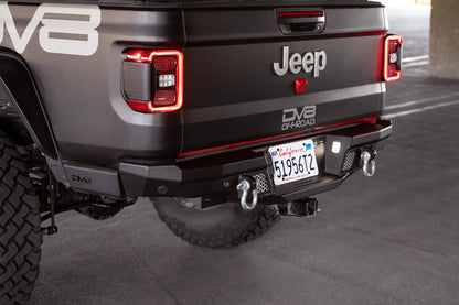 DV8 Offroad Jeep Gladiator JT FS-7 Series Rear Bumper by DV8 Offroad