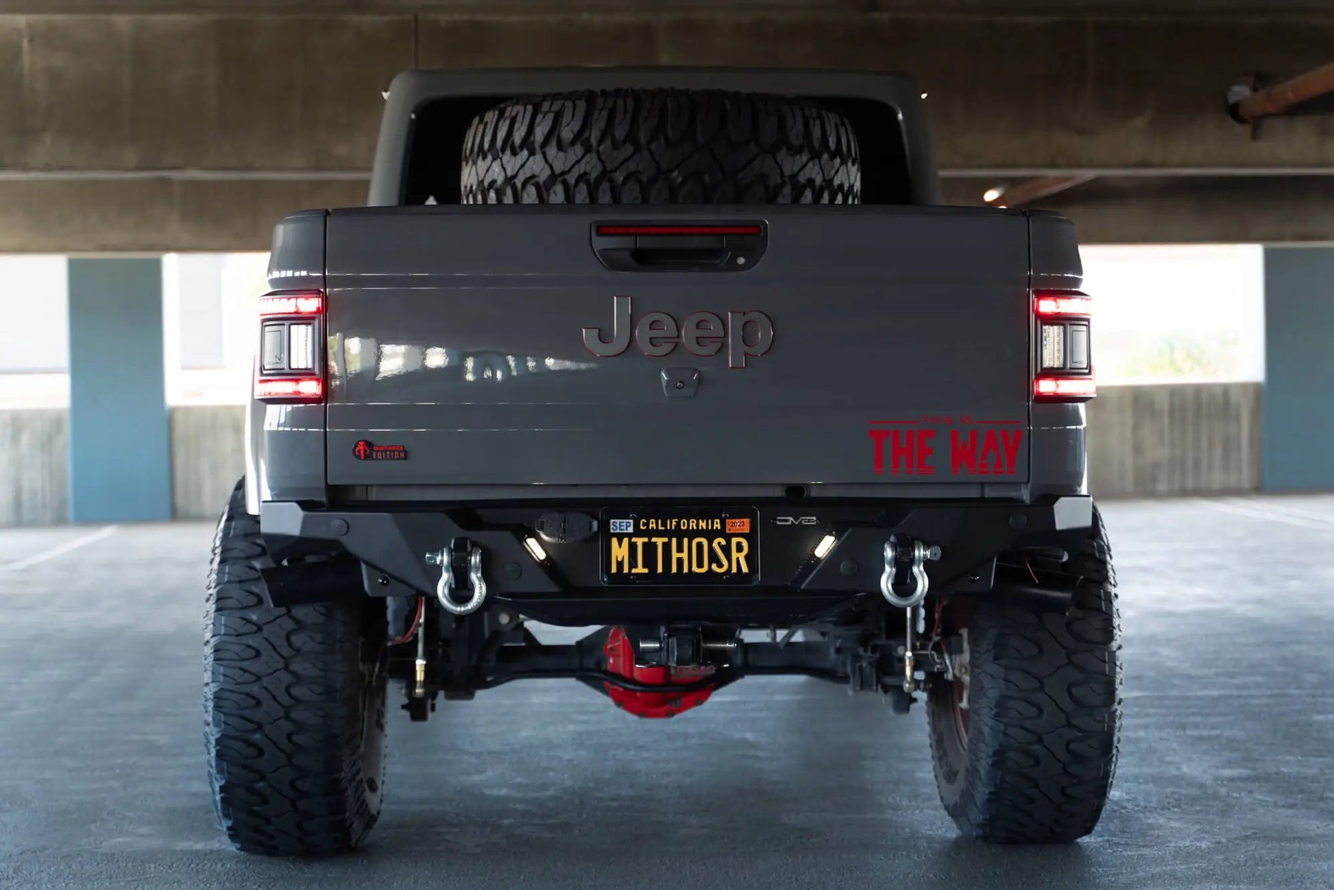DV8 Offroad 2020-2023 Jeep Gladiator JT FS-15 Series Rear Bumper by DV8 Offroad