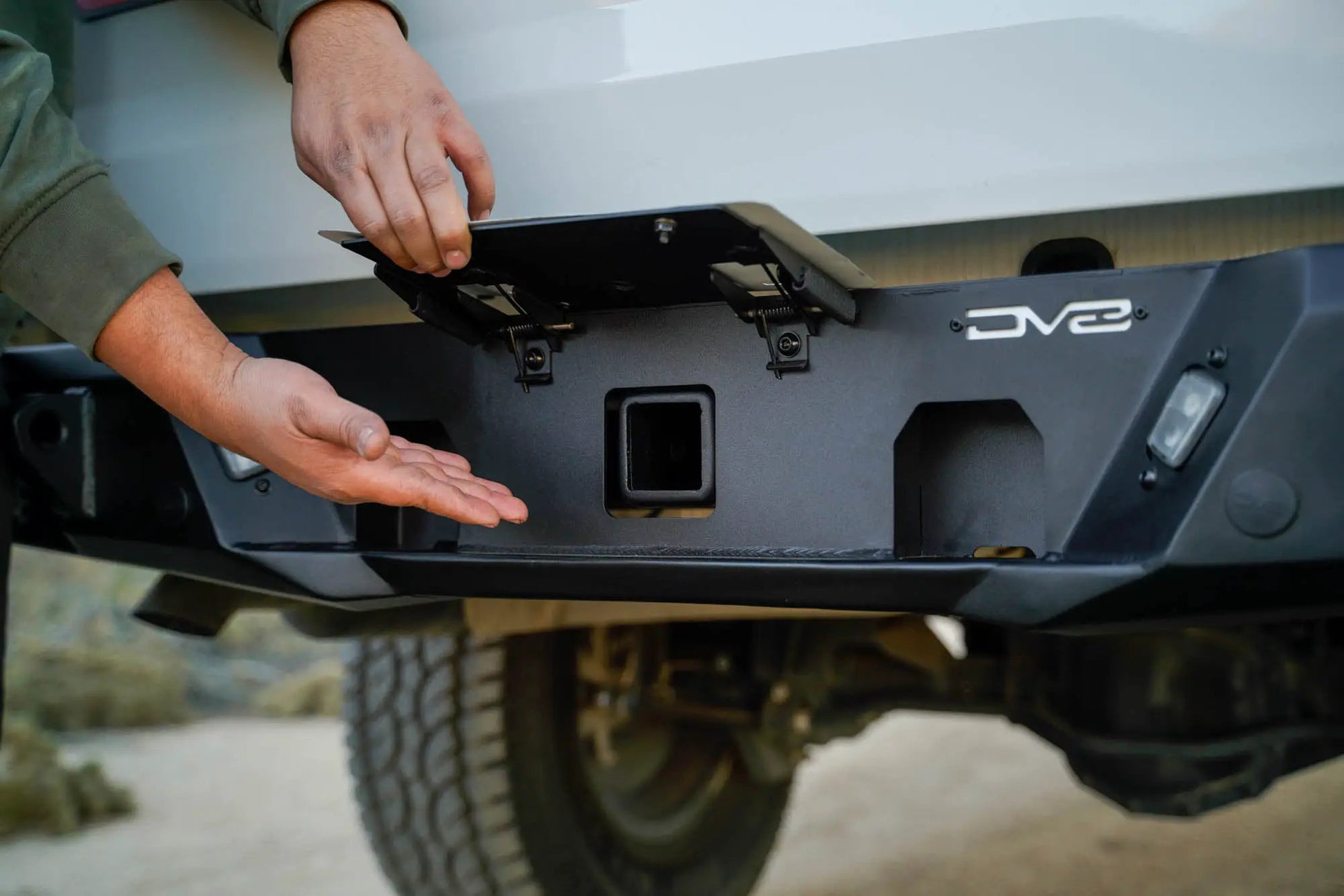 DV8 Offroad Jeep Gladiator JT MTO Series Rear Bumper by DV8 Offroad