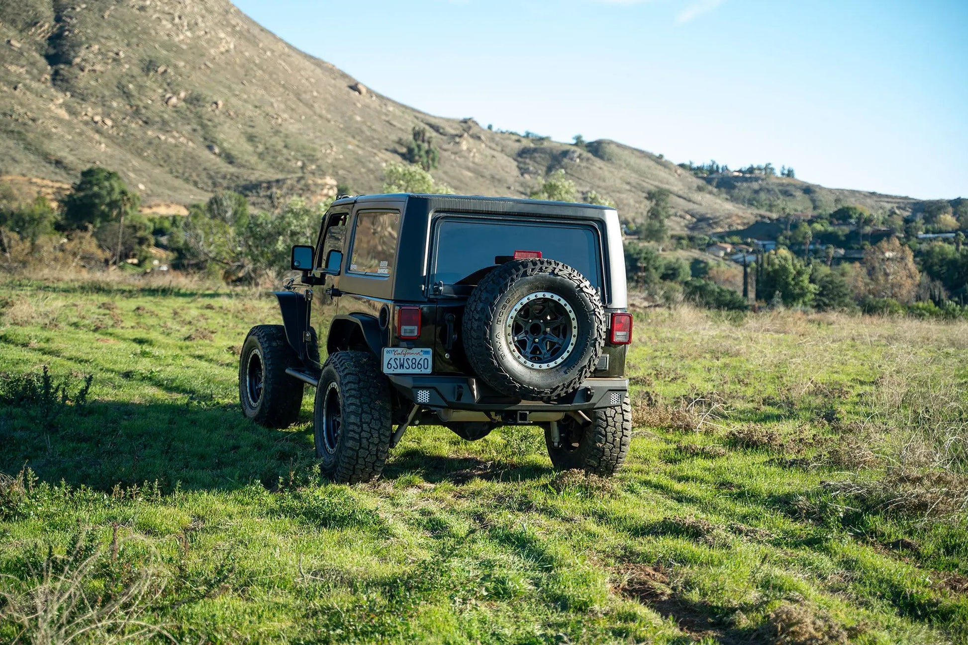 DV8 Offroad 2007-2018 Jeep Wrangler JK FS-7 Series Rear Bumper by DV8 Offroad