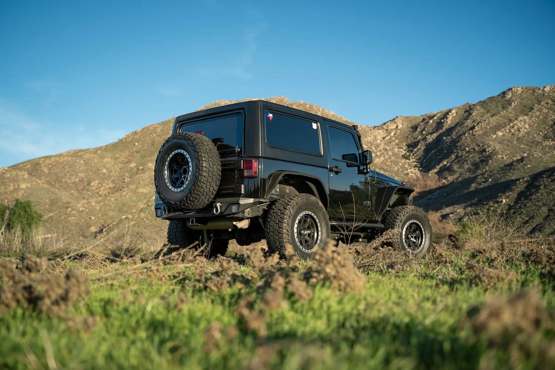 DV8 Offroad 2007-2018 Jeep Wrangler JK FS-7 Series Rear Bumper by DV8 Offroad