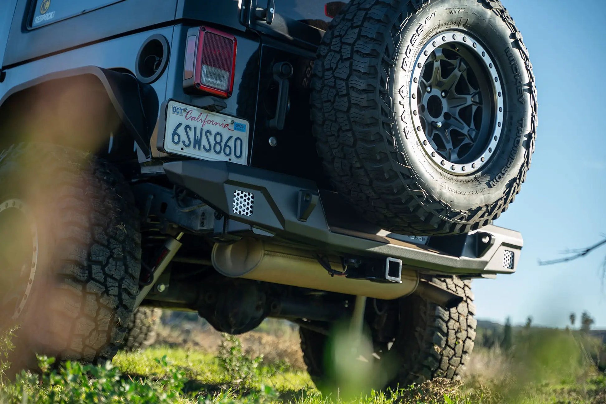 DV8 Offroad 2007-2018 Jeep Wrangler JK FS-7 Series Rear Bumper by DV8 Offroad