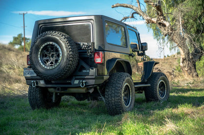 DV8 Offroad 2007-2018 Jeep Wrangler JK MTO Series Rear Bumper by DV8 Offroad