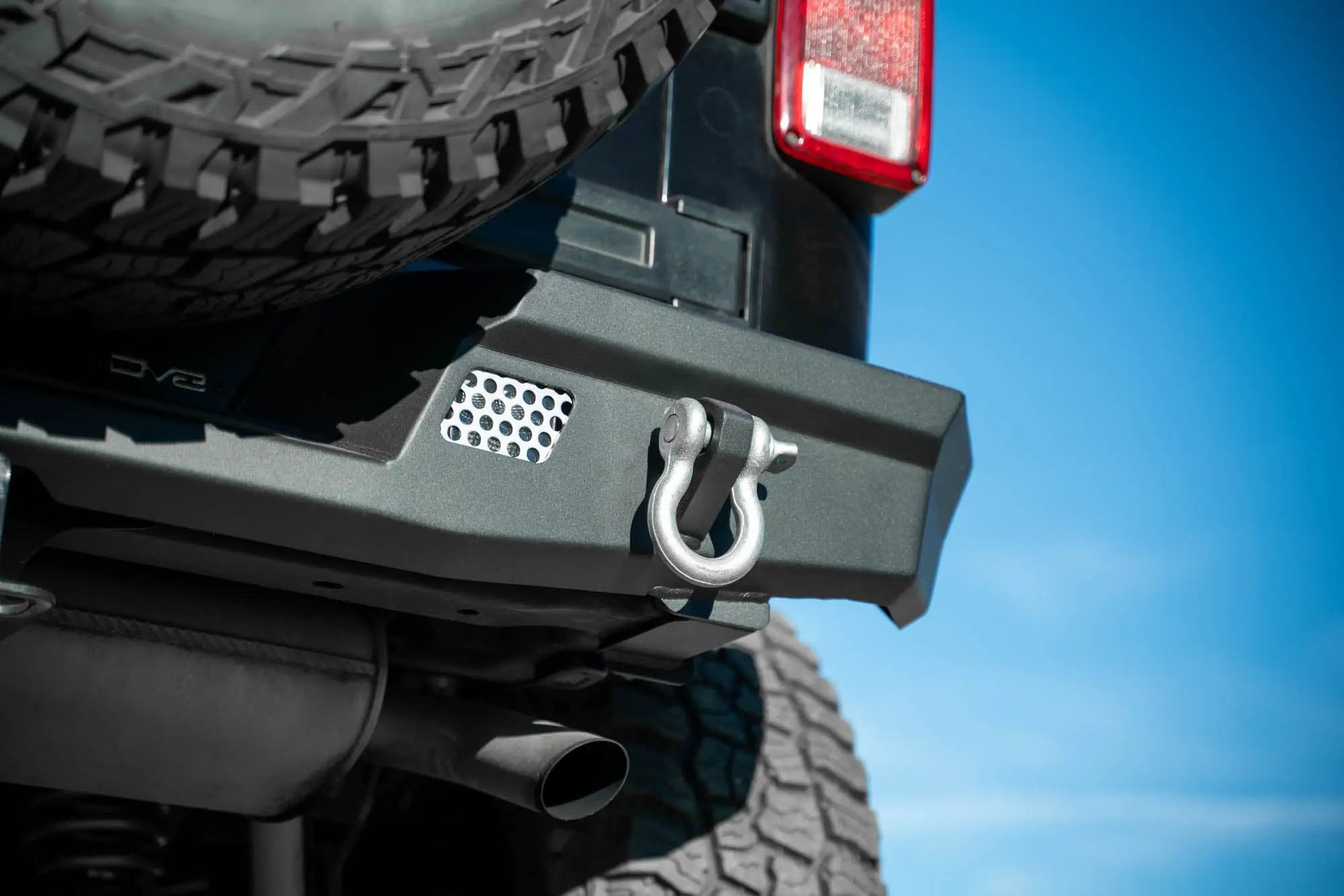 DV8 Offroad 2007-2018 Jeep Wrangler JK MTO Series Rear Bumper by DV8 Offroad