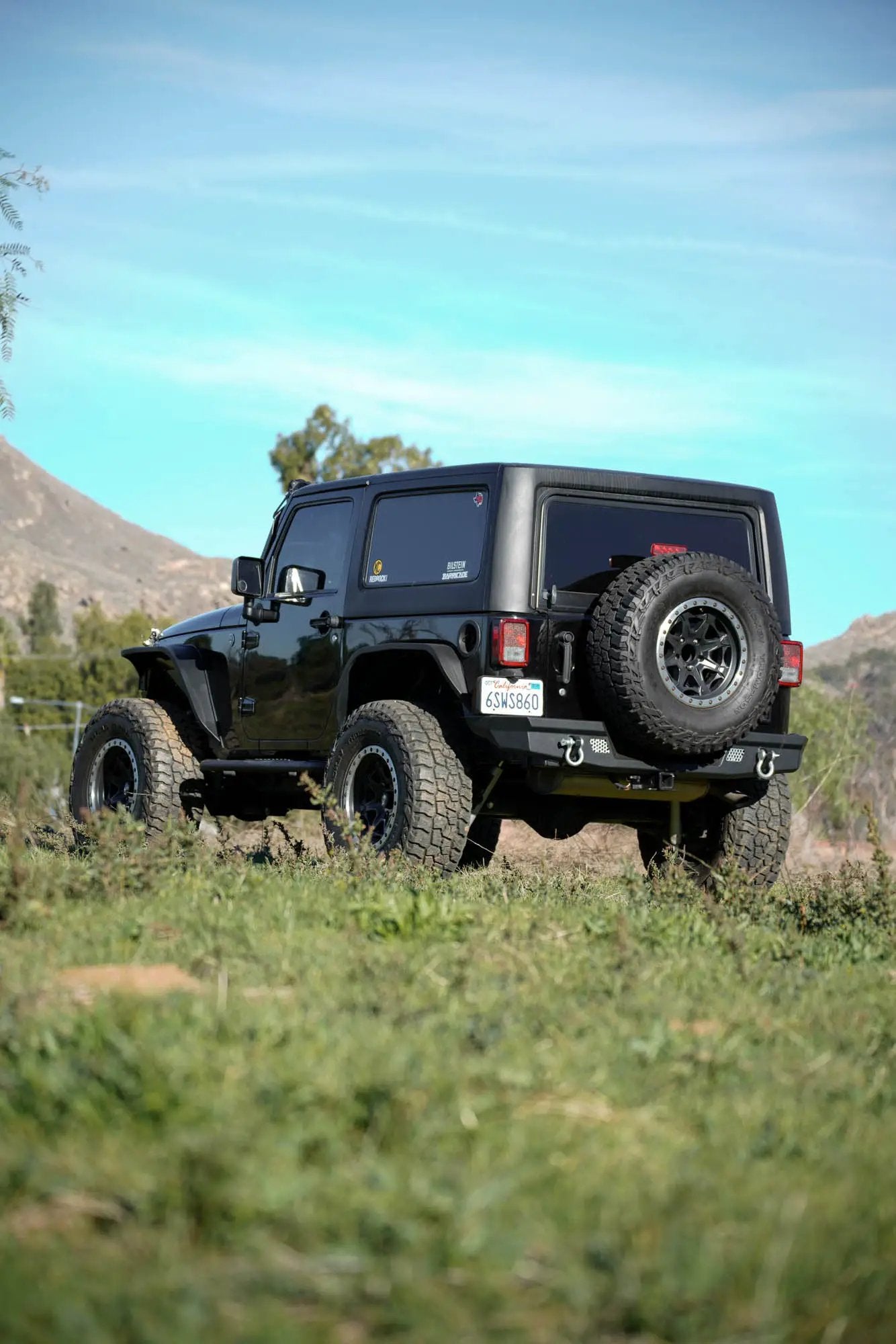DV8 Offroad 2007-2018 Jeep Wrangler JK MTO Series Rear Bumper by DV8 Offroad