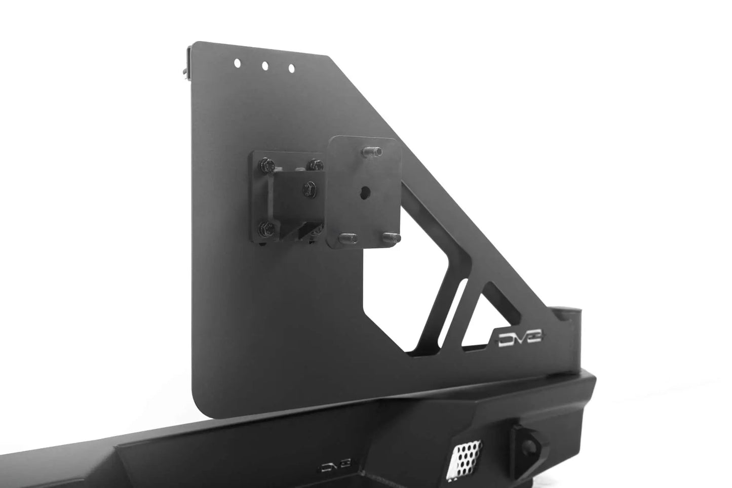 DV8 Offroad 2007-2018 Wrangler JK Tire Carrier for MTO Bumper by DV8 Offroad