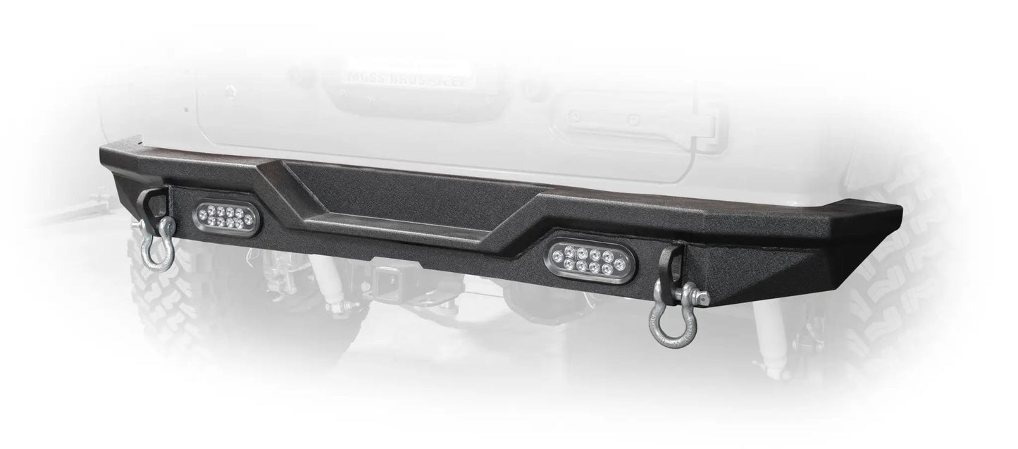 DV8 Offroad 18+ Jeep JL Jeep Rear Full Size Bumper by DV8 Offroad