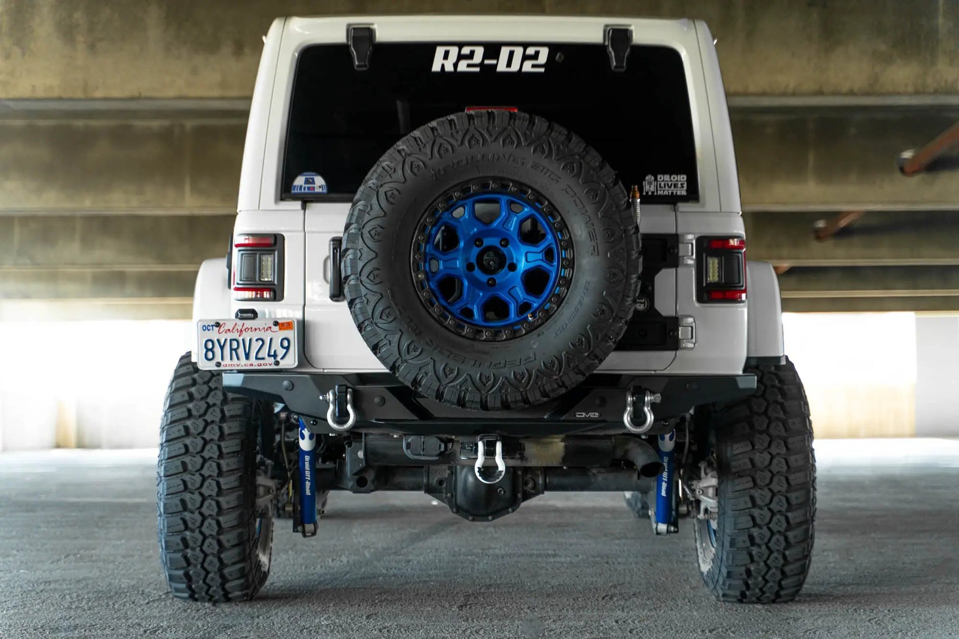 DV8 Offroad Jeep Wrangler JL FS-15 Series Rear Bumper by DV8 Offroad
