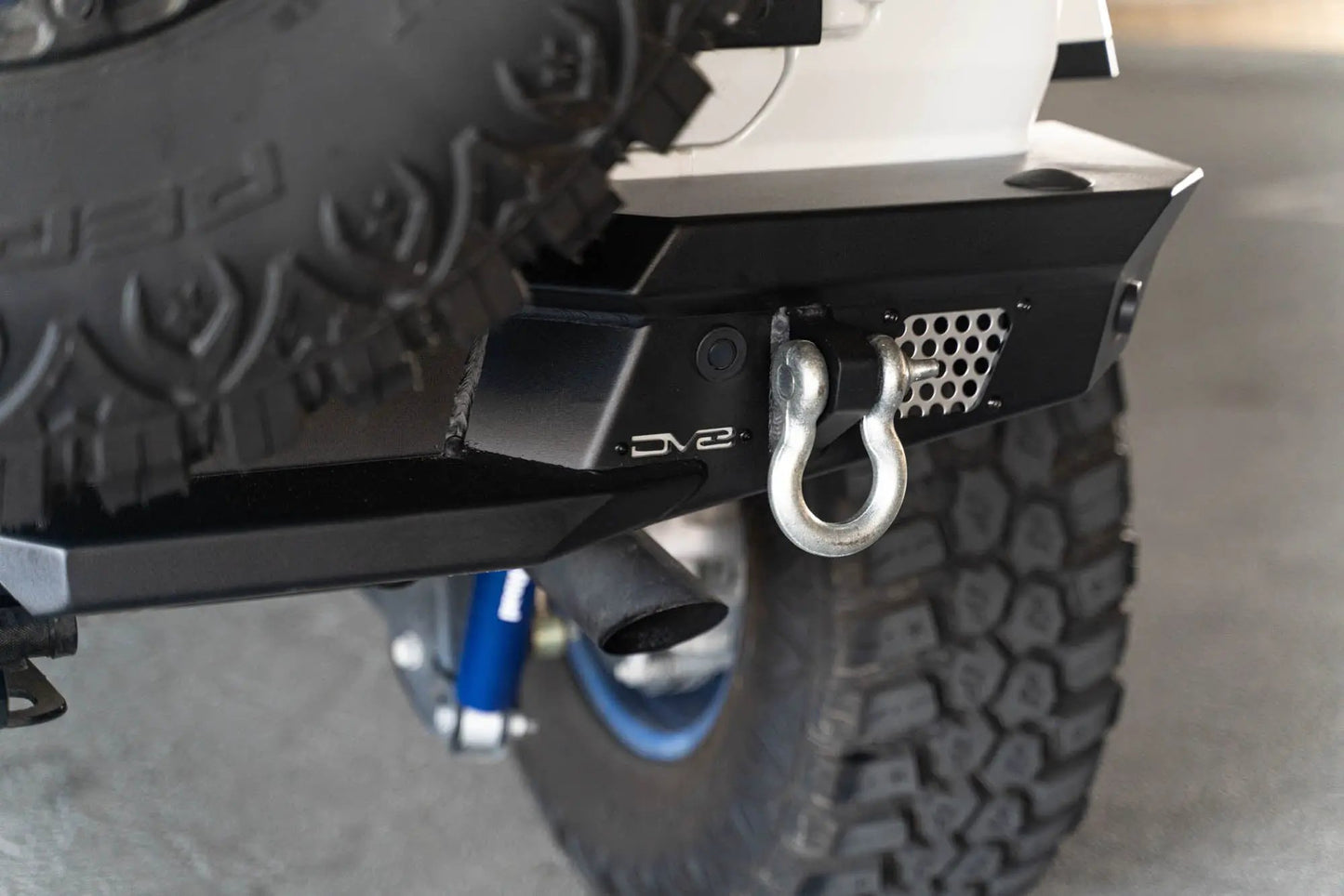 DV8 Offroad Jeep Wrangler JL MTO Series Rear Bumper w/ Optional Tire Carrier by DV8 Offroad