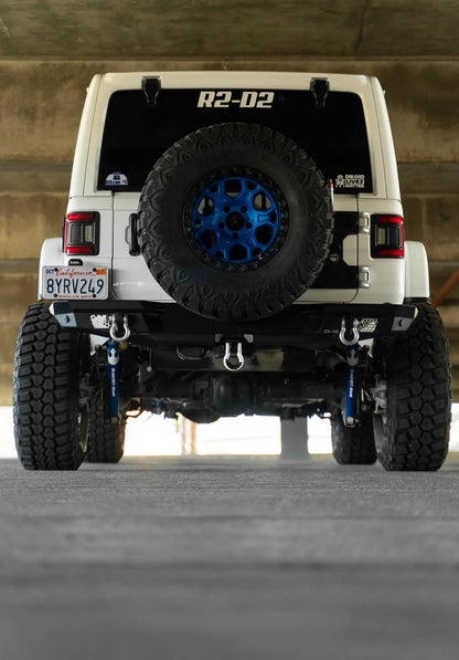 DV8 Offroad Jeep Wrangler JL MTO Series Rear Bumper w/ Optional Tire Carrier by DV8 Offroad
