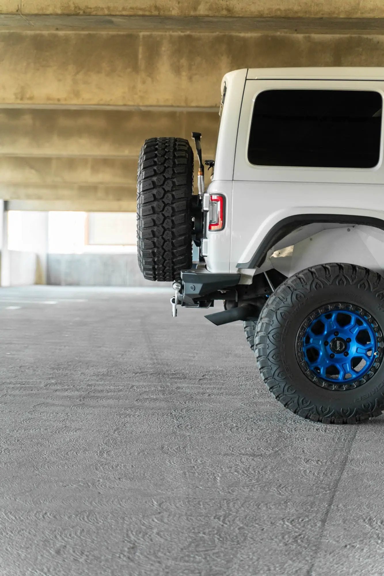 DV8 Offroad Jeep Wrangler JL MTO Series Rear Bumper w/ Optional Tire Carrier by DV8 Offroad