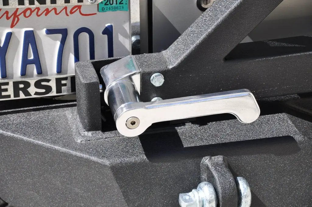 DV8 Offroad 07-18 Jeep JK Jeep Stubby Rear Bumper; BRG Carrier by DV8 Offroad