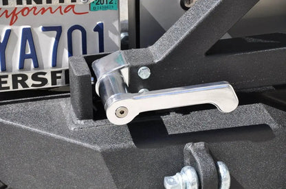 DV8 Offroad 07-18 Jeep JK Jeep Stubby Rear Bumper; BRG Carrier by DV8 Offroad