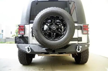 DV8 Offroad 07-18 Jeep JK Jeep Rear Mid Width Bumper RS-6 by DV8 Offroad