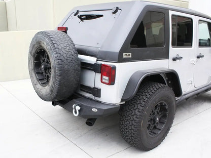 DV8 Offroad 07-18 Jeep JK Jeep Rear Mid Width Bumper RS-6 by DV8 Offroad