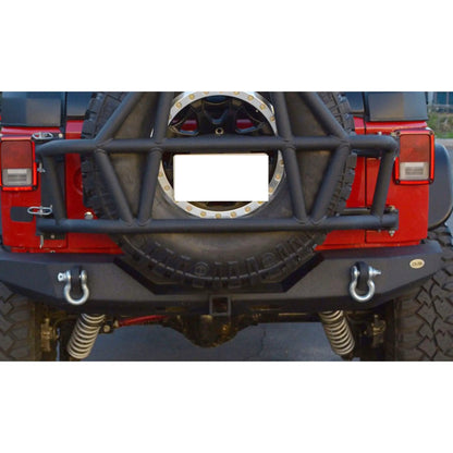 DV8 Offroad 07-18 Jeep JK Jeep Rear Mid Width Bumper RS-6 by DV8 Offroad