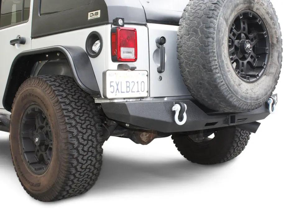 DV8 Offroad 07-18 Jeep JK Jeep Rear Mid Width Bumper RS-6 by DV8 Offroad