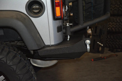 DV8 Offroad 07-18 Jeep JK Jeep Rear Full Size Bumper RS-9 by DV8 Offroad