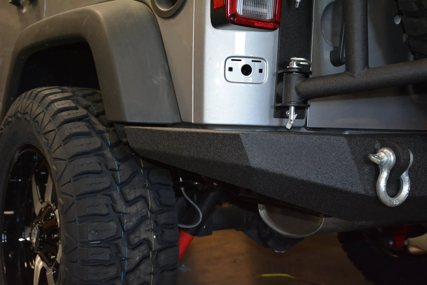 DV8 Offroad 07-18 Jeep JK Jeep Rear Full Size Bumper RS-9 by DV8 Offroad