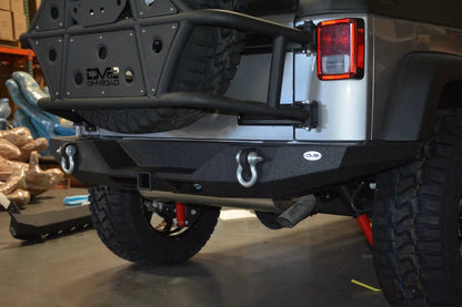 DV8 Offroad 07-18 Jeep JK Jeep Rear Full Size Bumper RS-9 by DV8 Offroad