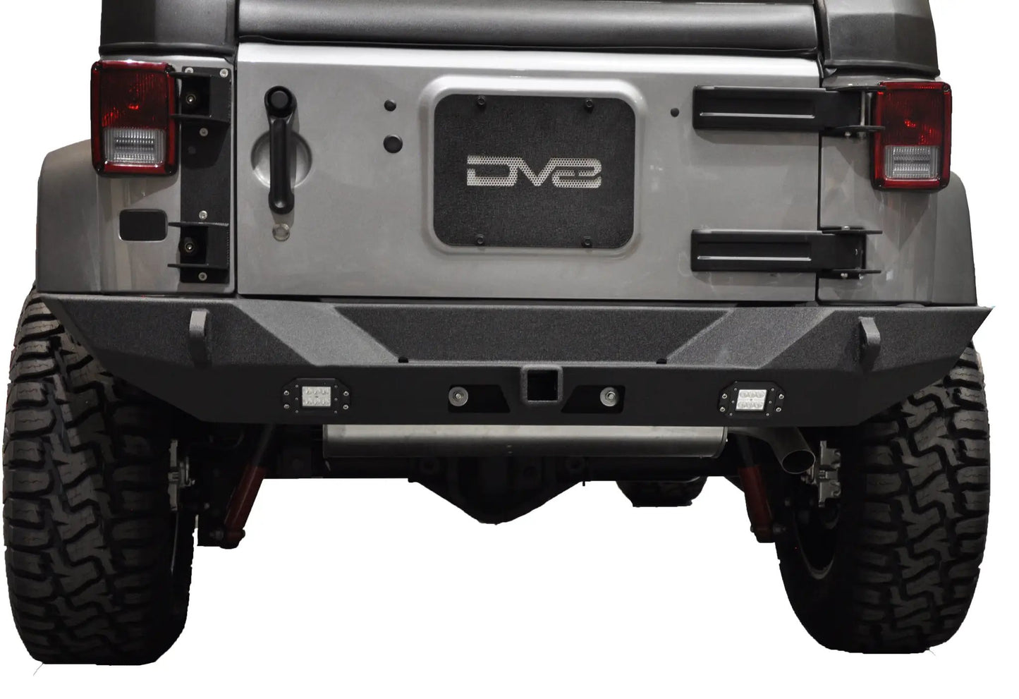 DV8 Offroad 07-18 Jeep JK Jeep Rear Full Size Bumper RS-10 by DV8 Offroad