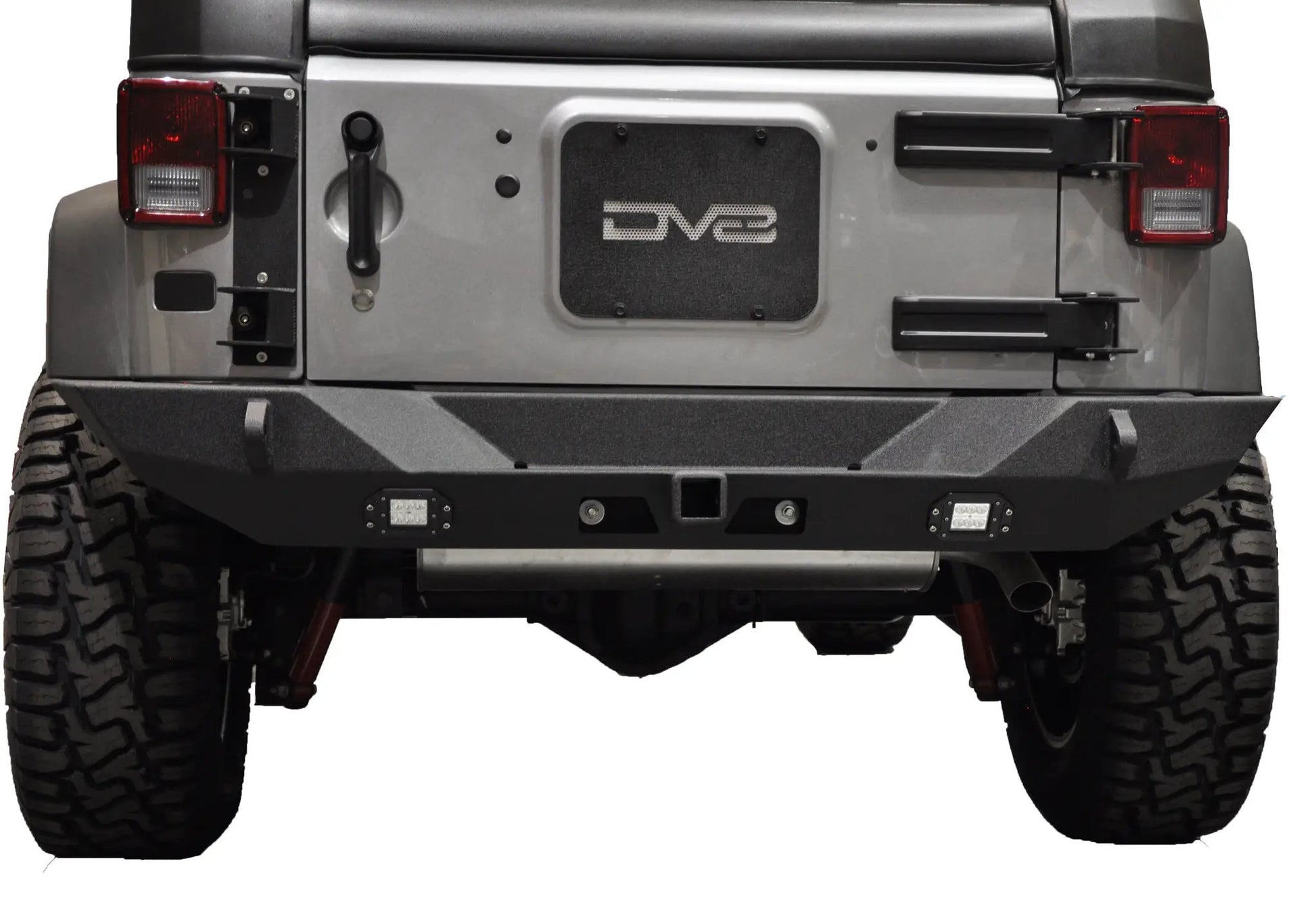 DV8 Offroad 07-18 Jeep JK Jeep Rear Full Size Bumper RS-10 by DV8 Offroad