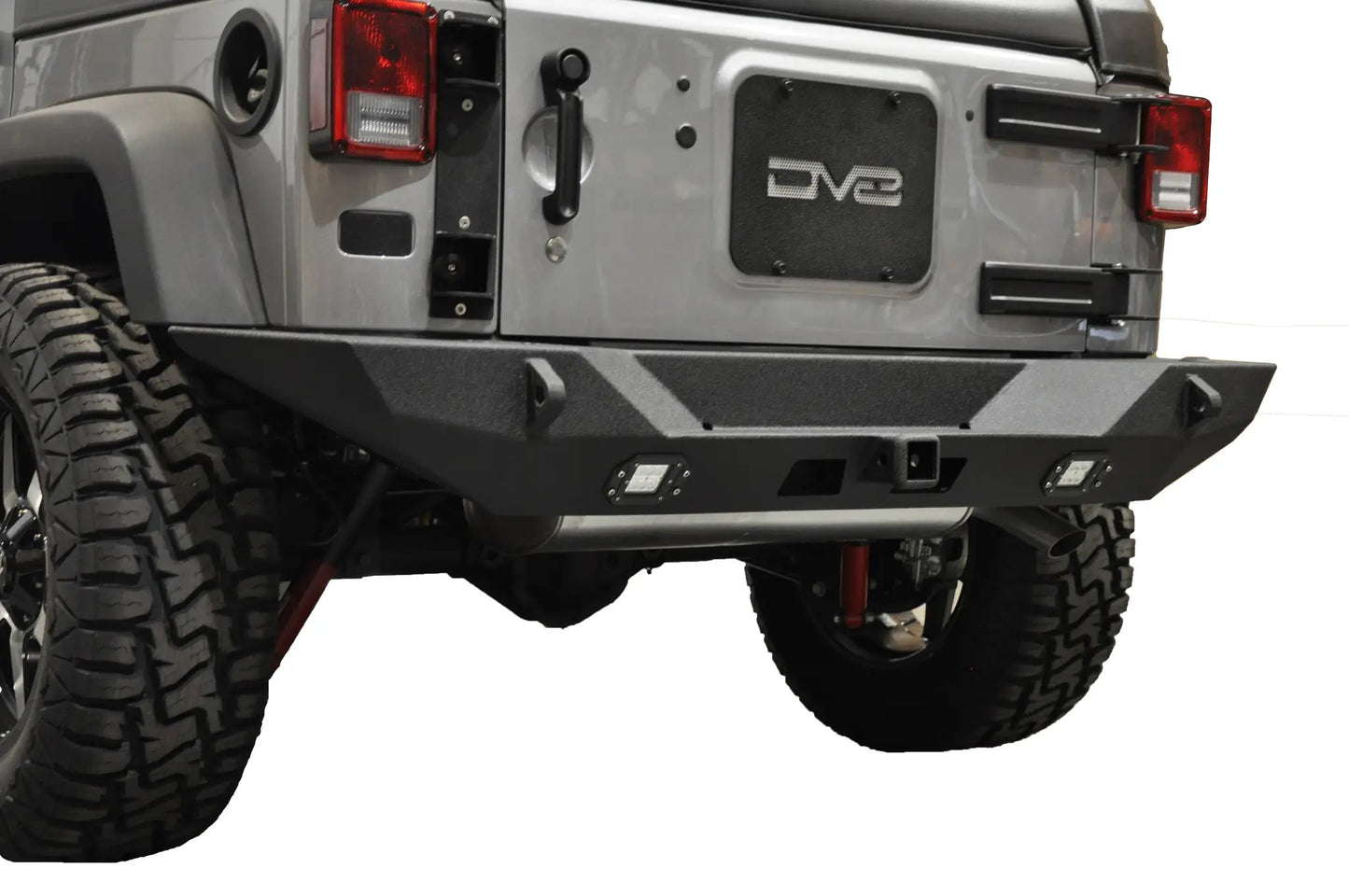 DV8 Offroad 07-18 Jeep JK Jeep Rear Full Size Bumper RS-10 by DV8 Offroad