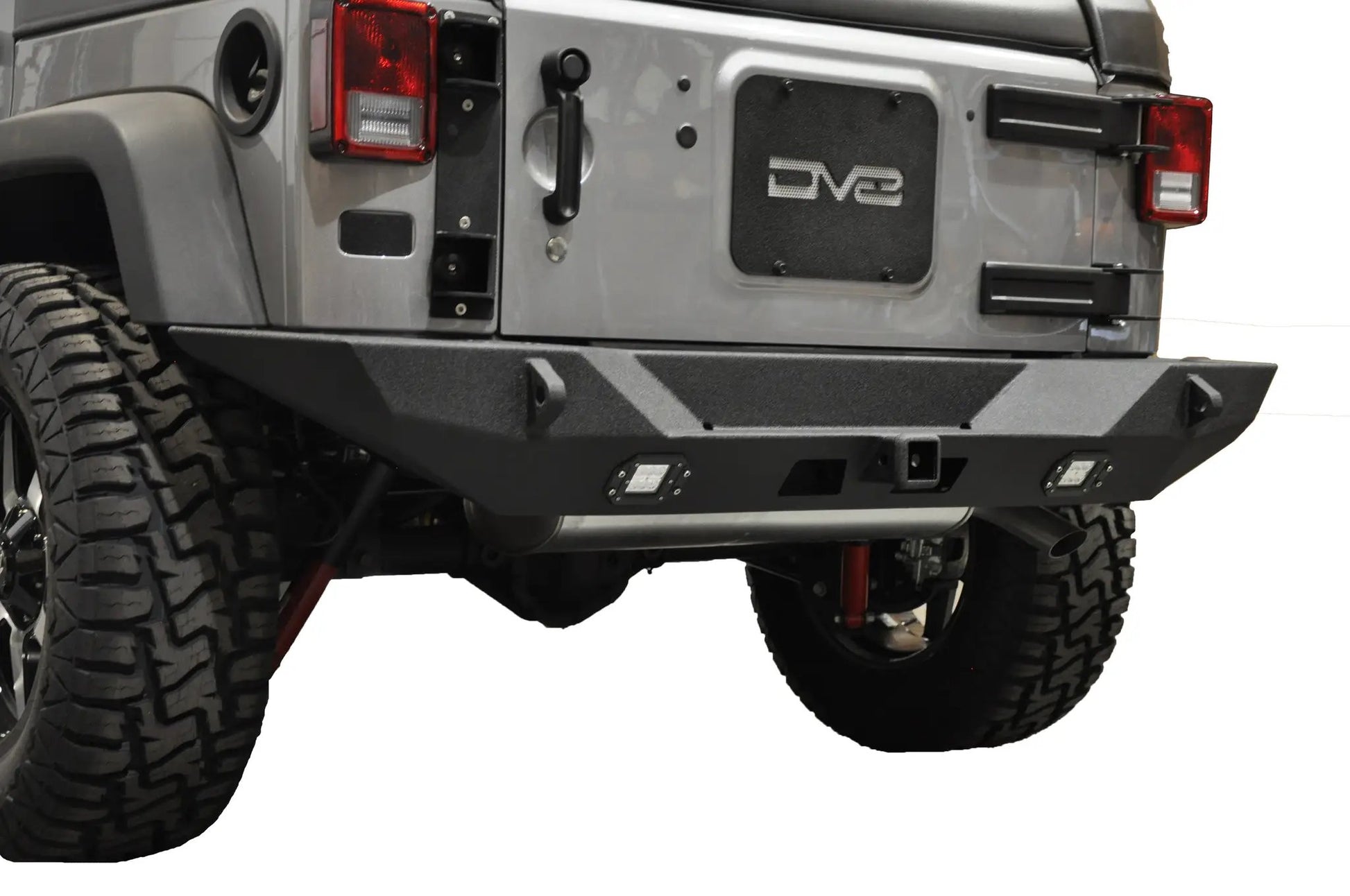 DV8 Offroad 07-18 Jeep JK Jeep Rear Full Size Bumper RS-10 by DV8 Offroad