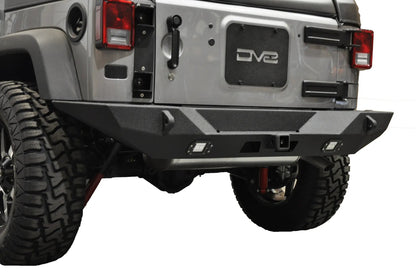 DV8 Offroad 07-18 Jeep JK Jeep Rear Full Size Bumper RS-10 by DV8 Offroad