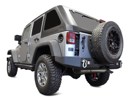 DV8 Offroad 07-18 Jeep JK Jeep Rear Full Size Bumper RS-11 by DV8 Offroad