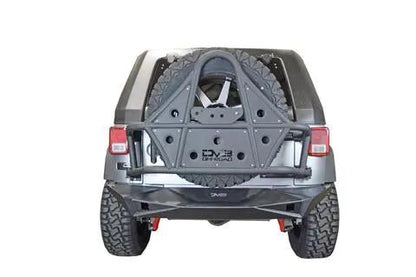 DV8 Offroad 07-18 Jeep JK Jeep Rear Mid Width Bumper RS-14 by DV8 Offroad