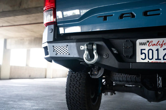 DV8 Offroad MTO Series Tacoma Rear Bumper was designed as a direct replacement to the factory bumper by DV8 Offroad