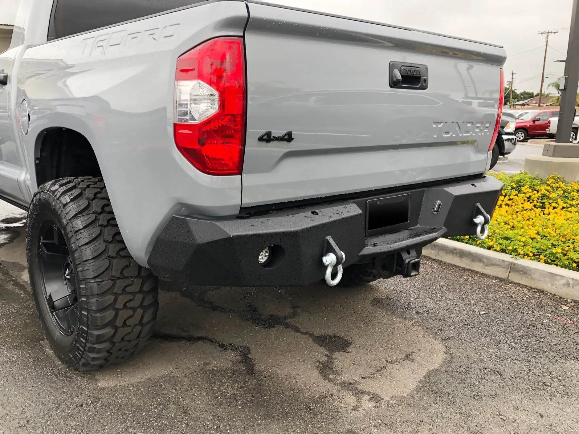 DV8 Offroad 14-19 Toyota Tundra Truck Rear Full Size Bumper by DV8 Offroad