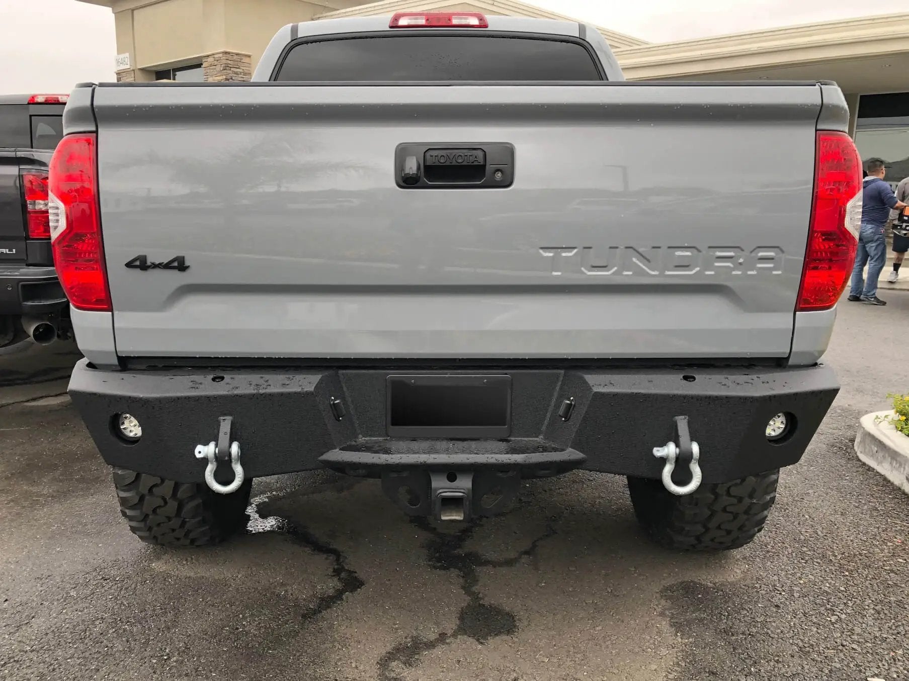DV8 Offroad 14-19 Toyota Tundra Truck Rear Full Size Bumper by DV8 Offroad