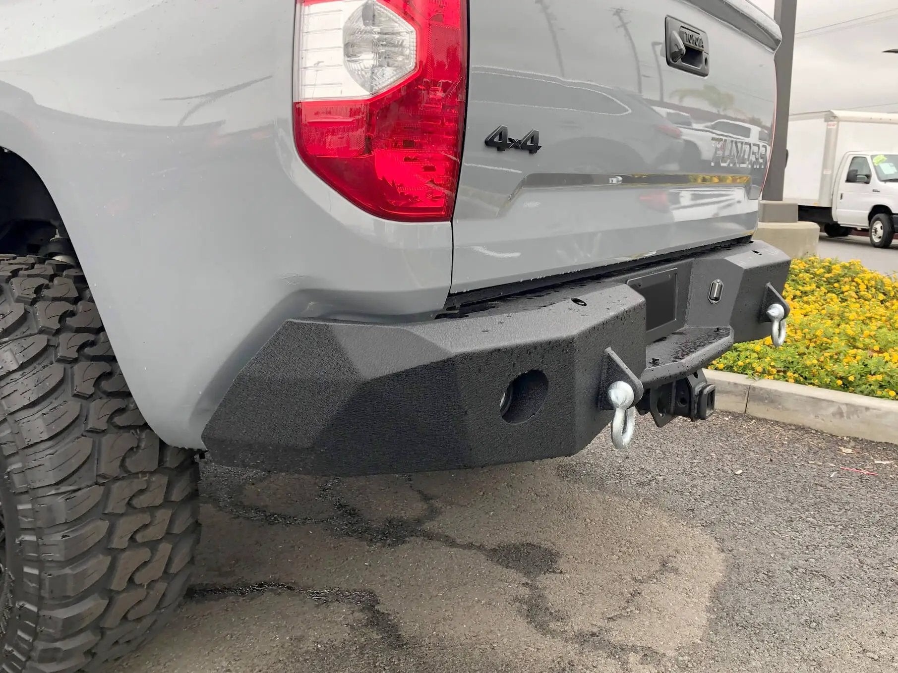 DV8 Offroad 14-19 Toyota Tundra Truck Rear Full Size Bumper by DV8 Offroad