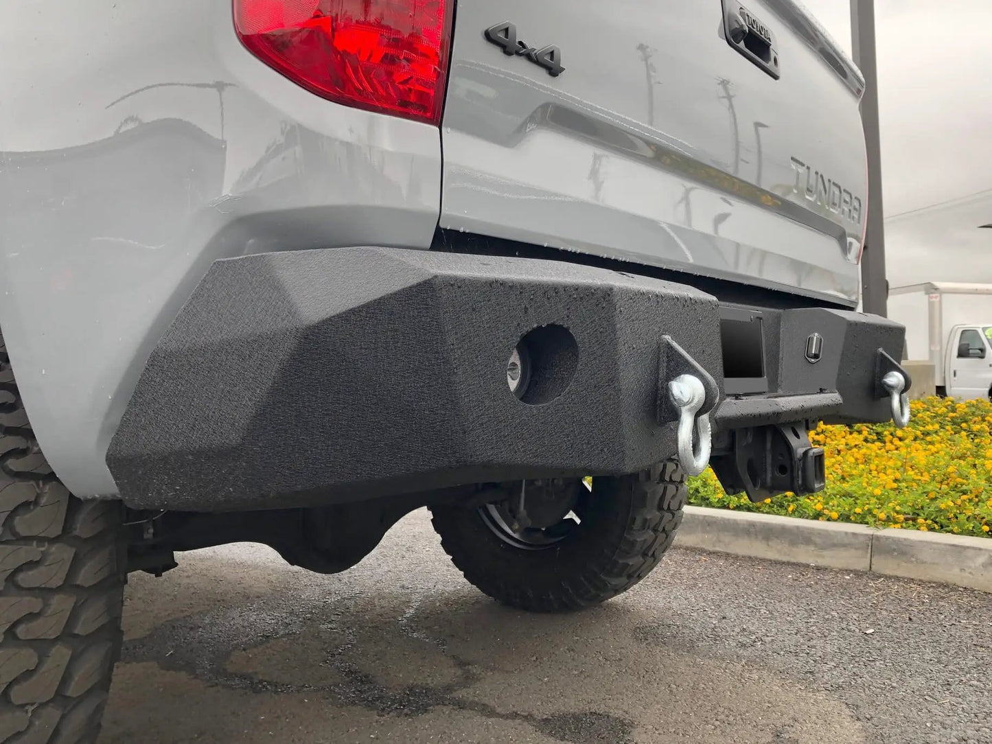 DV8 Offroad 14-19 Toyota Tundra Truck Rear Full Size Bumper by DV8 Offroad