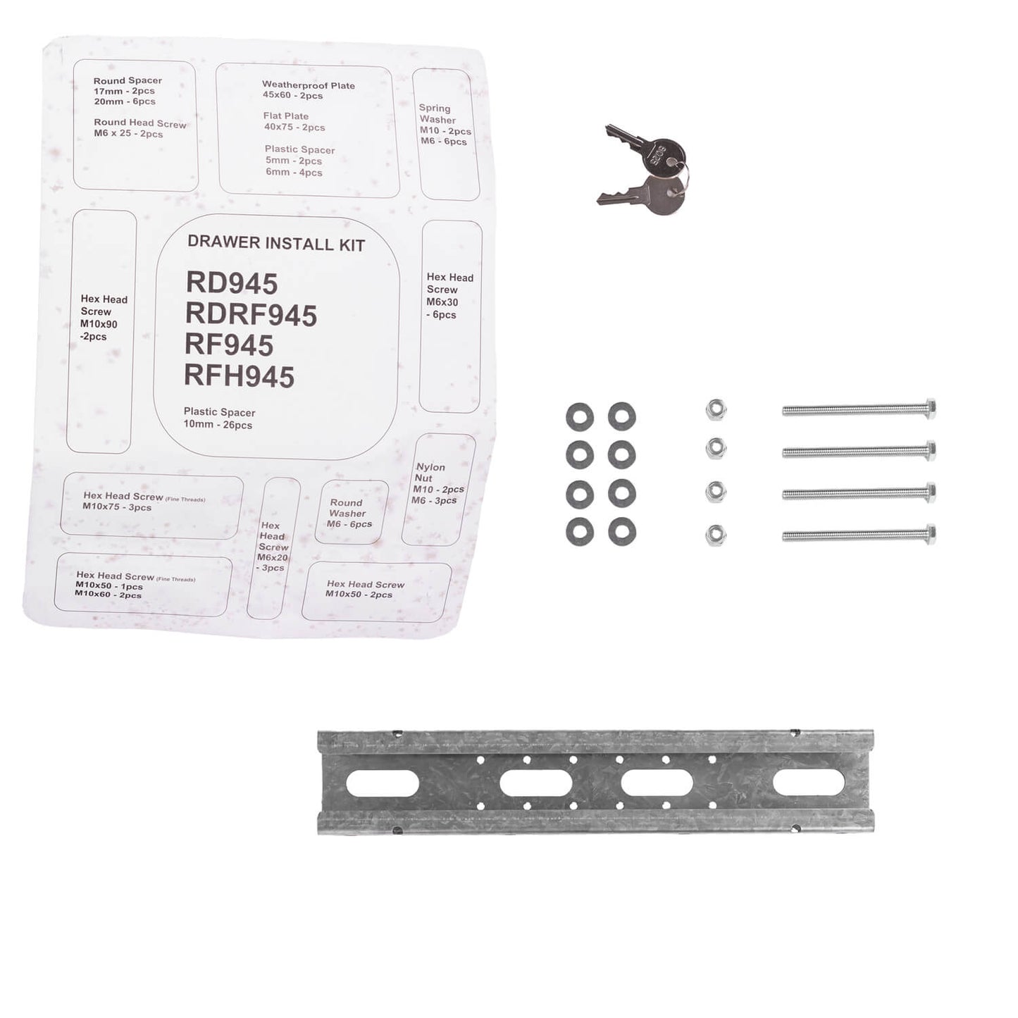 ARB Roller Drawer with Roller Floor