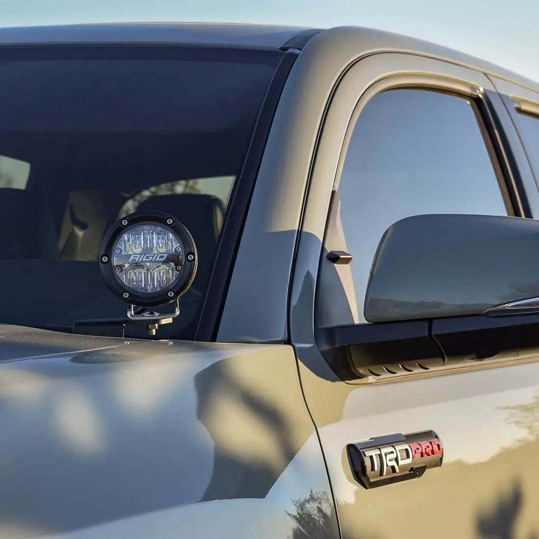 RIGID Industries 2016-2020 Toyota Tacoma LED Light A-Pillar Mount, Fits 4 Inch 360-Series, D-Series, D-SS Series, Radiance Pod, SR-Q Series, SR-M Series by RIGID Industries