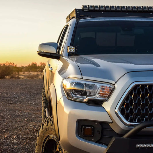 RIGID Industries 2016-2020 Toyota Tacoma LED Light A-Pillar Mount, Fits 4 Inch 360-Series, D-Series, D-SS Series, Radiance Pod, SR-Q Series, SR-M Series by RIGID Industries