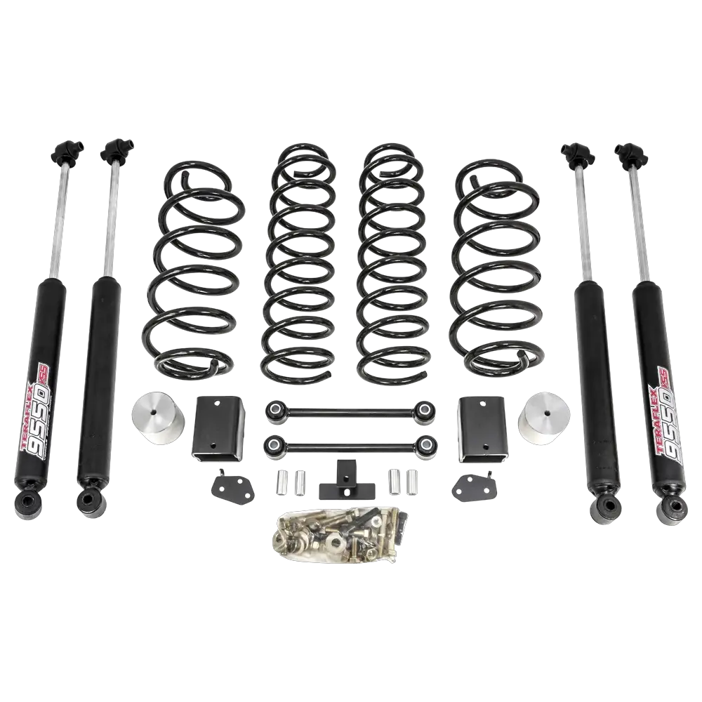 ReadyLift Coil Spring Lift Kit With Teraflex 9550 Shocks 2018-2026 Jeep JL Wrangler by ReadyLift