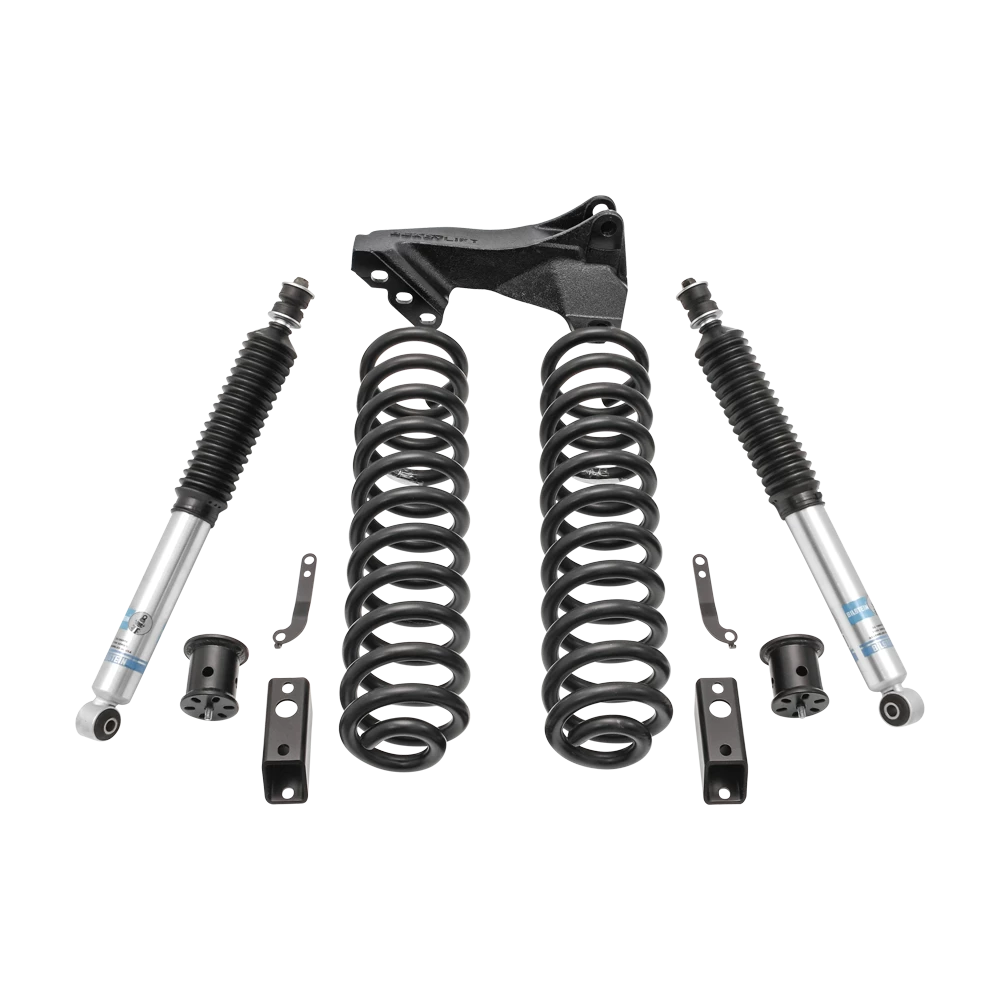 ReadyLift 2.5" Coil Spring Front Lift Kit W/Bilstein Shocks - Ford Super Duty Diesel 4WD 2017-2021 by ReadyLift