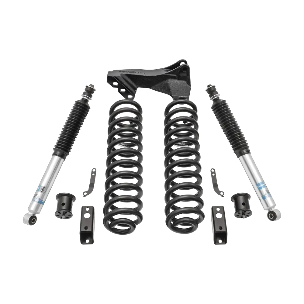 ReadyLift 2.5" Coil Spring Front Lift Kit W/Bilstein Shocks - Ford Super Duty Diesel 4WD 2011-2016 by ReadyLift