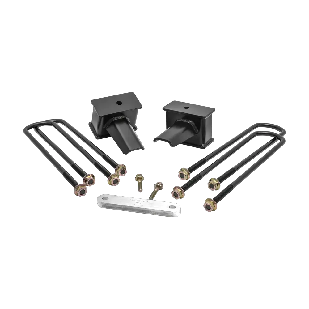 ReadyLift 4.0" Tall Flat Block (2-pc Drive Shaft) - Ford Super Duty 2017-2023 by ReadyLift
